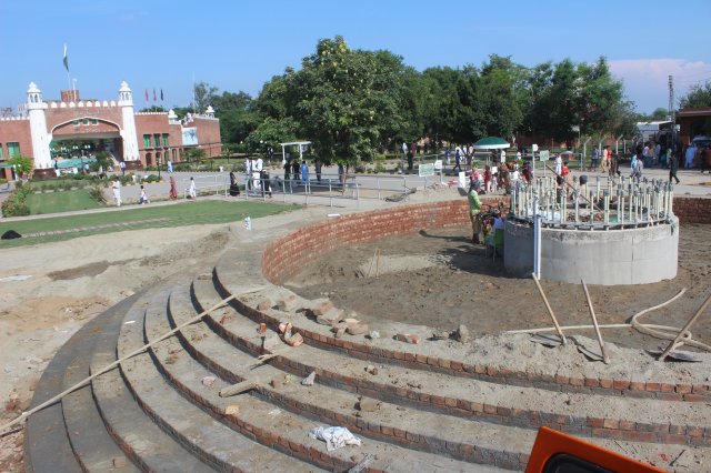 Podium and Landscaping
